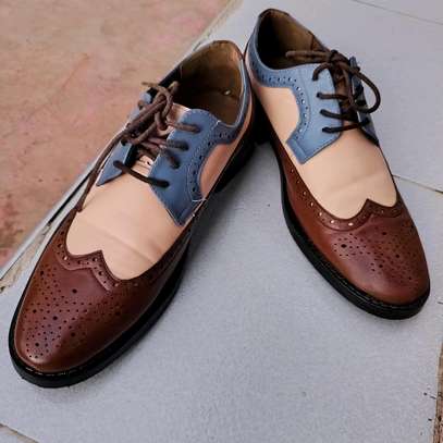Mens Brogue/Oxford Fashion Lace-up Work Shoes. image 5