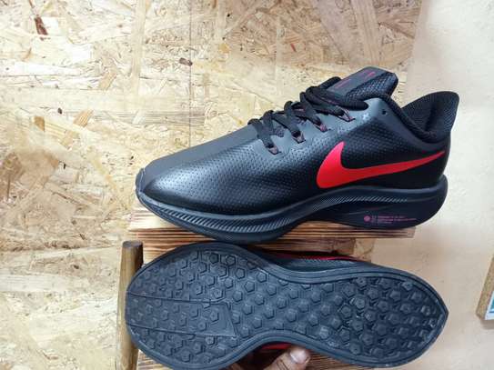 Nike  Zoomx Running Shoes Black Red image 1