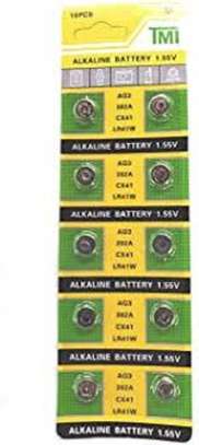 (AG3) LR41W alkaline button cell battery image 1