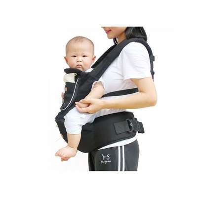 BREATHABLE BABY CARRIER / HIP SEAT CARRIER-BLACK image 3