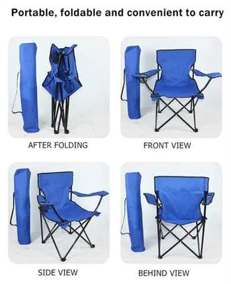 Adults Camping Chairs in Grey, Blue and Red image 5