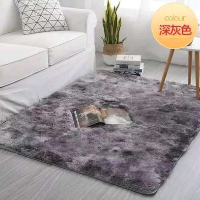 *5 by 8 patched fluffy carpet image 5