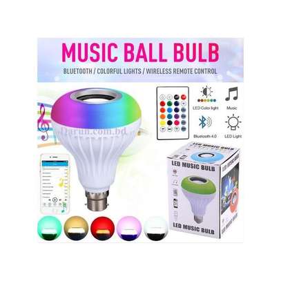 Classic Bluetooth Music LED Bulb Multi Color Speaker image 1
