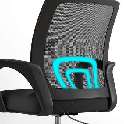 Office Chair: Clerical Mesh Light Weight Mesh Chair image 4