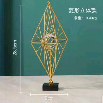 Luxury Geometric Crystal Ball Ornament image 4