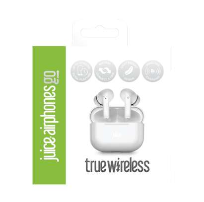 Juice Airphones Go True Wireless - White image 1