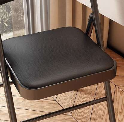 Modern Folding Office Seat – Compact & Portable Design image 3