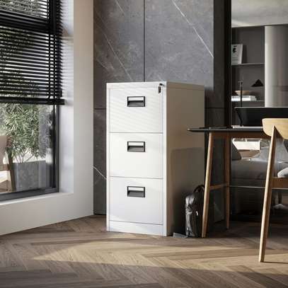 3-Drawer Office Storage Cabinet image 2