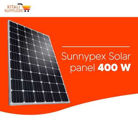 Smart solar panel 500w monocrystalline image 1