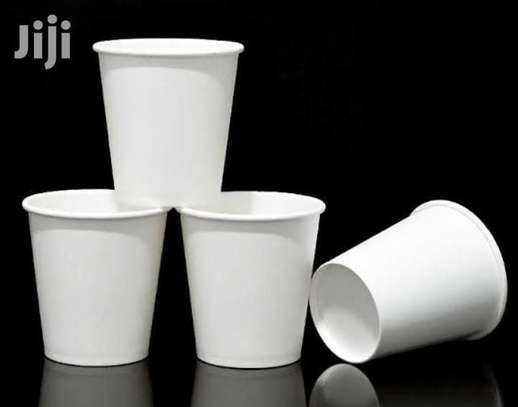 Paper Cups White 200ml image 2