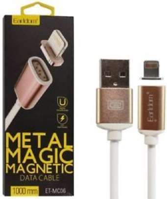 Earldom ET MC04 2 In 1 Metal Magnetic Lightning Cable For iPhone/iPads image 3