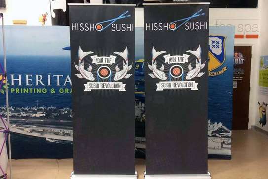 Roll up banners/ X banners image 3