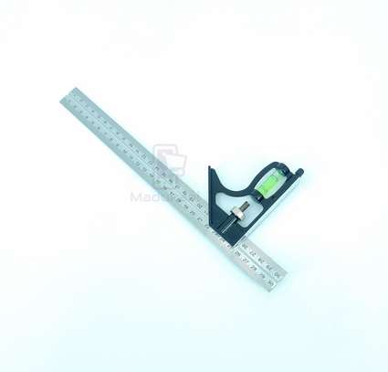 12 inch 300mm Combination Square with Built-In Spirit Level image 2