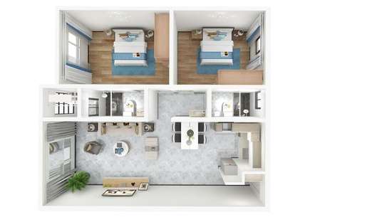 1 Bed Apartment with En Suite at Kilimani image 14