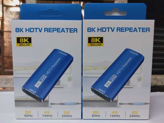 8K HDMI Extender Amplifier,8K/4K@60Hz UHD HDMI Repeater image 1