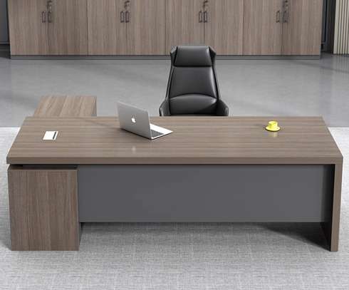 Office Desk : 1.6M Modern L-Shaped Executive Desk image 3