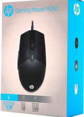 HP M260 RGB Backlighting USB Wired Gaming Mouse, black image 1