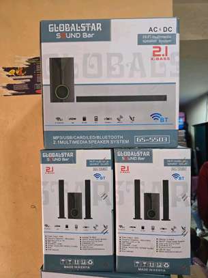 GlobalStar 2.1 Multimedia Speaker /Powerful Bass/Clear Sound image 1
