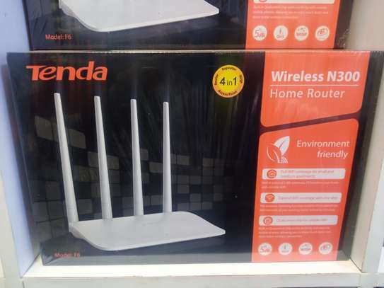 tenda F6 300Mbps Wireless WiFi Router Wi-Fi Repeater image 1
