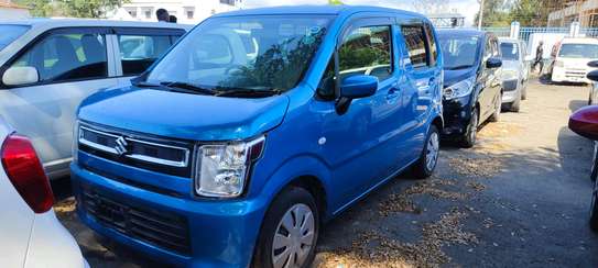 Suzuki wagon R blue 2017 image 3