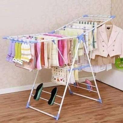 Hanger Foldable Clothes Drying Rack image 1