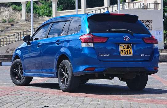 Toyota Fielder 2016 Blue image 2