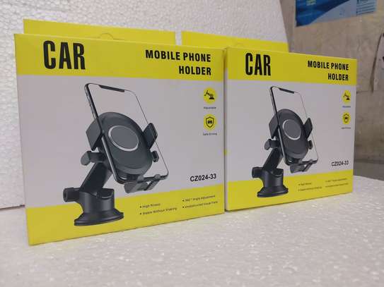 Adjustable Car Phone Holder with Suction Cup CZ024-33 image 1