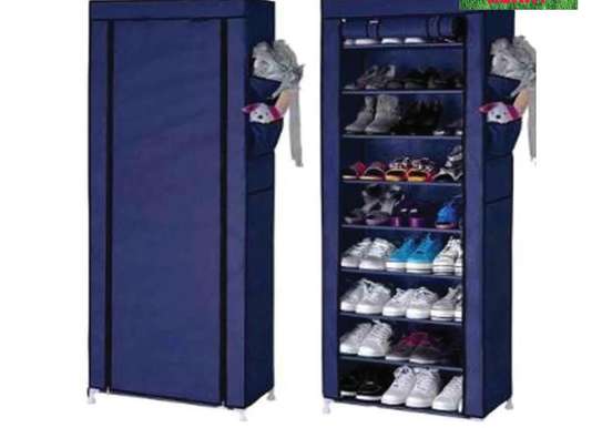 9 Layers Single Column Metallic Shoe Racks With A Canvas in Nairobi CBD PigiaMe