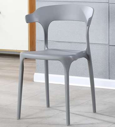 Office Chair :  Outdoor Garden Plastic Chair image 2