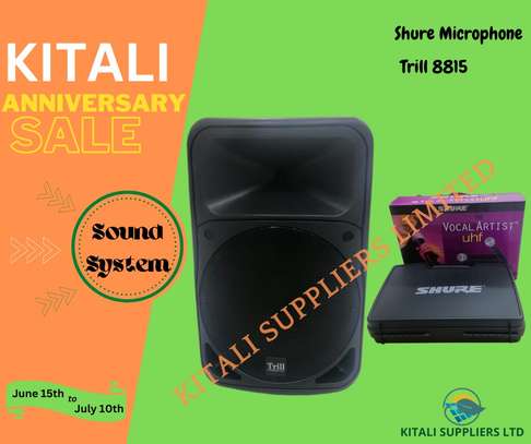 Trill TR 8815 Speaker+ Shure Microphone image 1