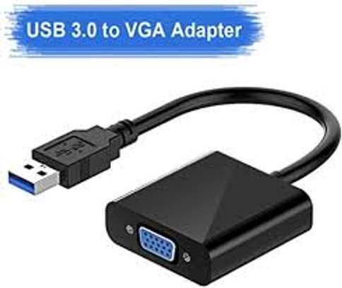 USB 3.0 To VGA Female Adapter Converter image 2
