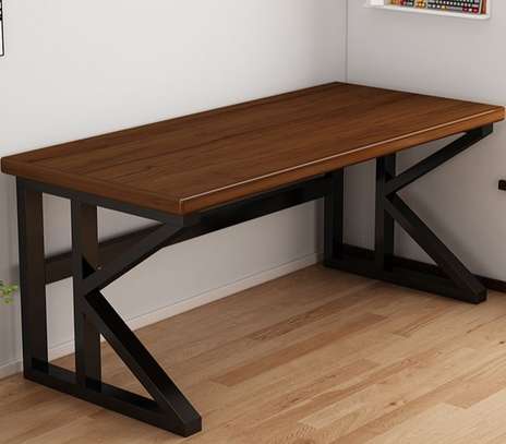 Office Desk: Wooden Home Office Writing Desk image 1