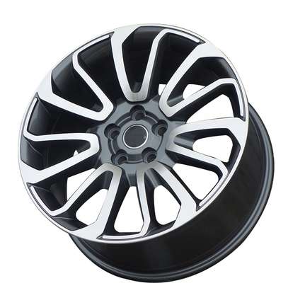 20 inch Range Rover alloy rims silver color free delivery image 1
