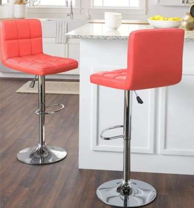 Commercial Chrome Bar Stool – Adjustable Swivel Chair image 2
