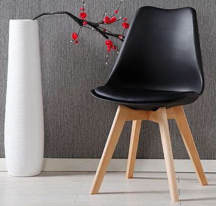 Office Chair: Padded Eames Dining Chair image 1