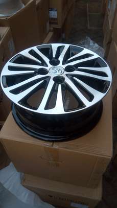 Brand New Toyota 14 inch alloy wheels free fitting image 1