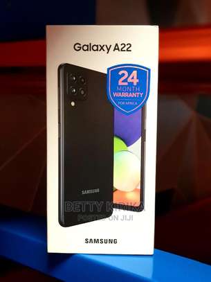 New Samsung Galaxy A22 64 GB Black image 2