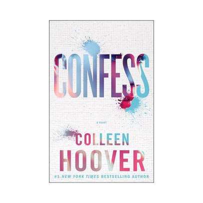 Confess By Colleen Hoover, White Cover, Fiction Novel image 1