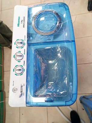 Hisense 7.5 kg twin tub Washing machine image 1
