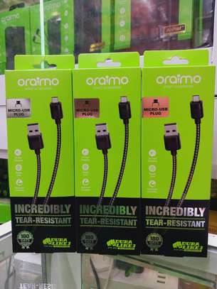 Oraimo Duraline 3 Fast Charging Data Cable - Micro USB image 1