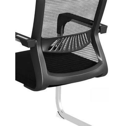 Office Chair: Non Swivel Office Mesh Chair image 2