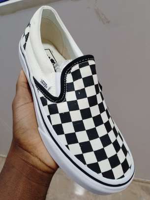 Vans Off the Wall Double sole White Black Shoes image 1