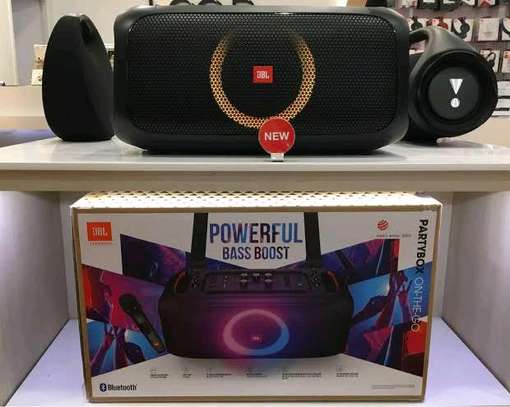 JBL PartyBox On-The-Go Portable Bluetooth Speaker image 1