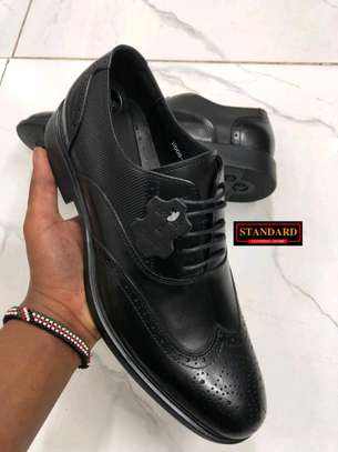 Black Brogues Shoes image 1