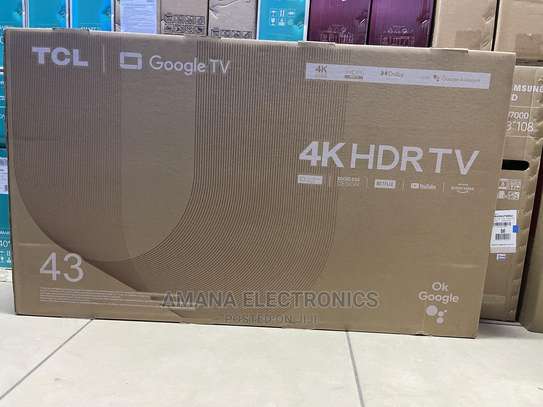 TCL 43P635 43 inch 4K HDR Google TV-2023 image 1