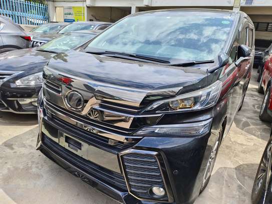 Toyota Vellfire Executive Grade sunroof 2017 black image 4