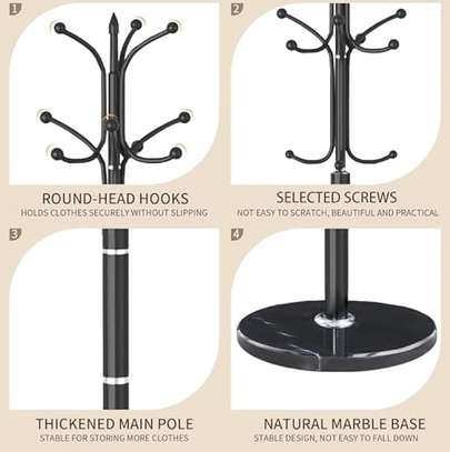 Metallic Home Office Coat Hanger image 5