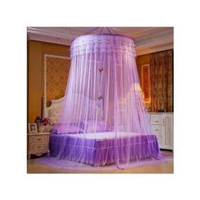 Round Mosquito Net For Single Bed-FREE SIZE. image 5