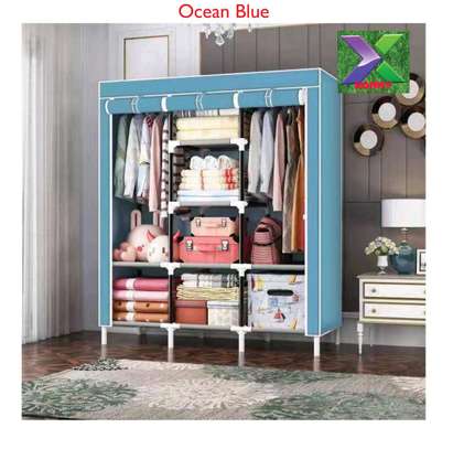 Wooden portable wardrobe for sale image 9