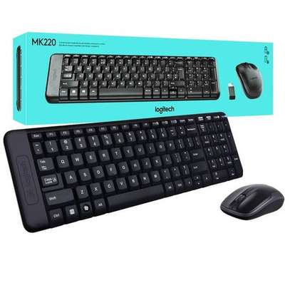 Logitech MK220 Compact Wireless Keyboard Mouse Combo image 1